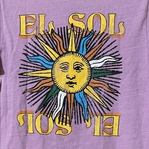 PacSun Lavender Graphic Tee